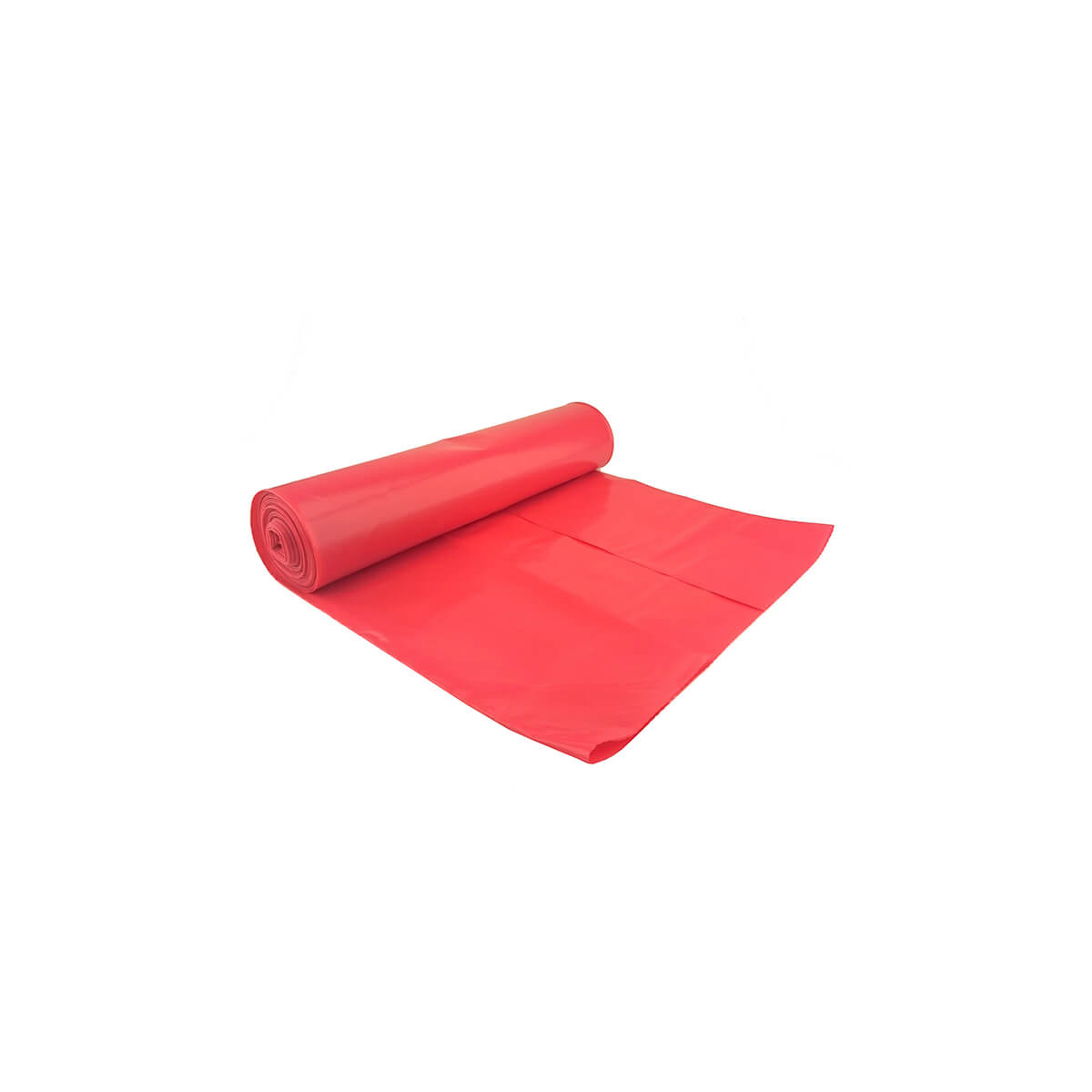 Worki na śmieci LDPE 60L (50) czerwone